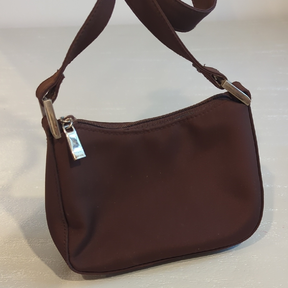 Brown Crossbody Bag Minimalist Y2K - Picture 3 of 7